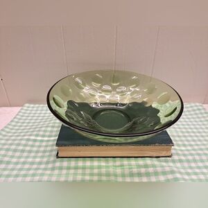 Vintage Hazel Atlas Glass ELDORADO Avocado Green Fruit/Dessert Bowl